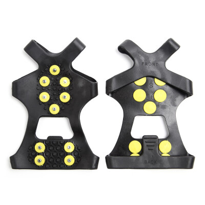 Snow Grippers for Shoes Ice Creepers Ice Traction Cleats Easy Over Anti-slip 10-stud Crampons Footwear
Snow Grippers for Shoes Ice Creepers Ice Traction Cleats Easy Over Anti-slip 10-stud Crampons Footwear