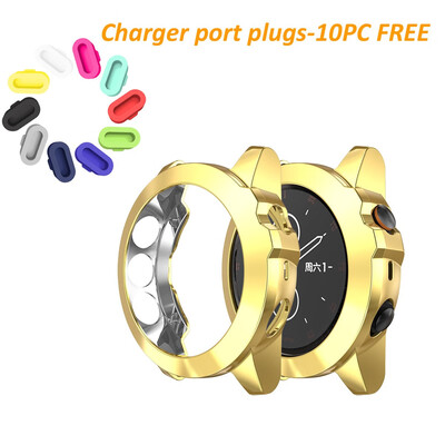 ECSEM TPU Covers Compatible with Garmin Fenix 5X Plus Watch Case Charger Port Protector Cover for Fenix 5X Plus Accessories
ECSEM TPU Covers Compatible with Garmin Fenix 5X Plus Watch Case Charger Port Protector Cover for Fenix 5X Plus Accessories