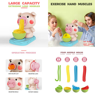 YIWULASimulated Kitchen Pasta Manu Facturing Machine Kit For Kids 3D Color Plastic
YIWULASimulated Kitchen Pasta Manu Facturing Machine Kit For Kids 3D Color Plastic