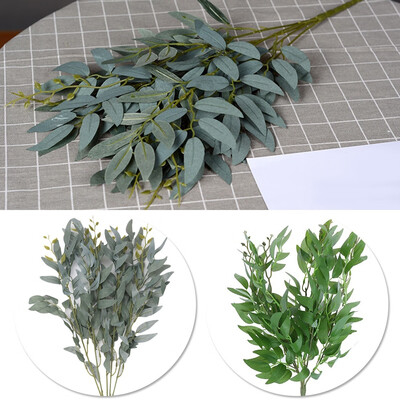 Artificial Bouquet Fake Leaves 5 Fork Willow Leaves Artificial White Willow Foliage Leaf for Home Wedding Forest Party
Artificial Bouquet Fake Leaves 5 Fork Willow Leaves Artificial White Willow Foliage Leaf for Home Wedding Forest Party