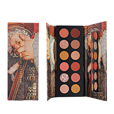 12 Colors European Nobility Style Eyeshadow Waterproof Smudge-proof Easy To Color Shimmer Matte Oil Painting Eyeshadow Palette
12 Colors European Nobility Style Eyeshadow Waterproof Smudge-proof Easy To Color Shimmer Matte Oil Painting Eyeshadow Palette