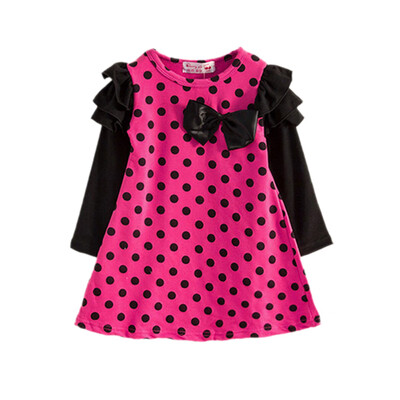 New Autumn Baby Girls Dress Clothes Polka Dot Pattern Long Sleeve Dress Kids Toddler Pageant Sundress 2-8y
New Autumn Baby Girls Dress Clothes Polka Dot Pattern Long Sleeve Dress Kids Toddler Pageant Sundress 2-8y