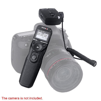VILTROX JY-710 24GHZ FSK Wireless Remote Shutter Controller Set Time Lapse Intervalometer Timer with C3 Cable for Canon 1D Series
VILTROX JY-710 24GHZ FSK Wireless Remote Shutter Controller Set Time Lapse Intervalometer Timer with C3 Cable for Canon 1D Series