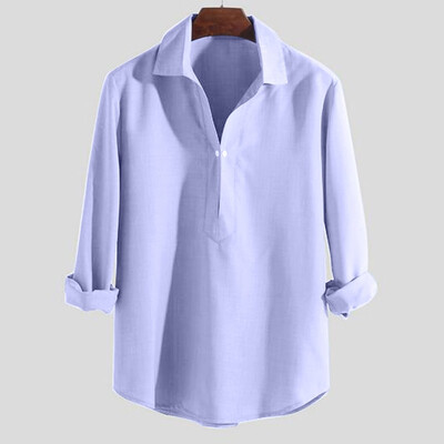 Toponeto Mens Summer New Style Fashion Pure Long Sleeve Top Comfortable Blouse Top
Toponeto Mens Summer New Style Fashion Pure Long Sleeve Top Comfortable Blouse Top