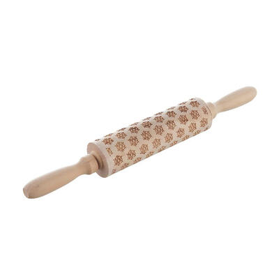 Christmas Snowflake Laser Embossing Rolling Pin Printed Cookie Dough Stick Fondant Tool Baking Noodle Cake Dough Engraved Roller
Christmas Snowflake Laser Embossing Rolling Pin Printed Cookie Dough Stick Fondant Tool Baking Noodle Cake Dough Engraved Roller