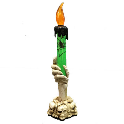 Ghost Hand Candle Lamp For Halloween Decoration With Horror Electric Candle With No Flame Theme Parties Props
Ghost Hand Candle Lamp For Halloween Decoration With Horror Electric Candle With No Flame Theme Parties Props