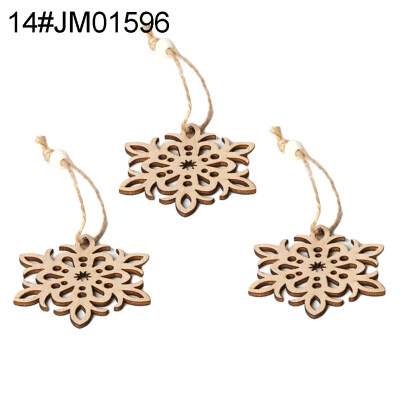 3Pcs Wooden Hollow Blank Slices Pendants DIY Crafts Christmas Tree Ornaments
3Pcs Wooden Hollow Blank Slices Pendants DIY Crafts Christmas Tree Ornaments