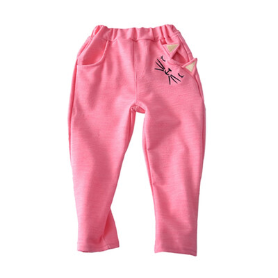 Children Pants Children Casual Trousers 2018 Autumn Winter New Girls Cartoon Cat Embroidered Trousers Baby Clothing 2-7Y
Children Pants Children Casual Trousers 2018 Autumn Winter New Girls Cartoon Cat Embroidered Trousers Baby Clothing 2-7Y