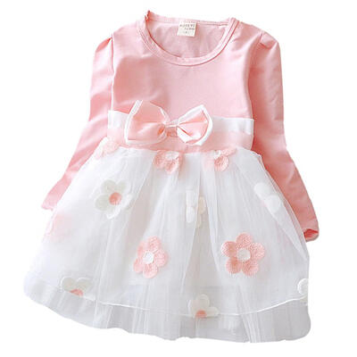 Baby Dress Baby Girl Dress Long Sleeve Baby Flower Bow Mesh Splicing Long Sleeve Dress
Baby Dress Baby Girl Dress Long Sleeve Baby Flower Bow Mesh Splicing Long Sleeve Dress