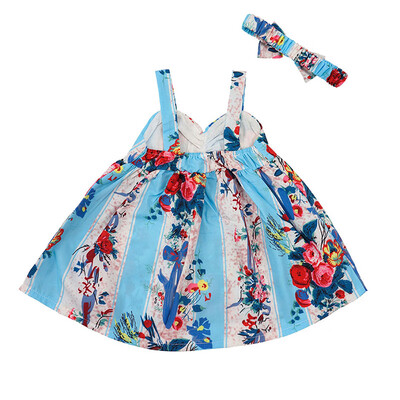 2019 Baby summer girl princess dress blue&white striped print large bow dress for 0-24M
2019 Baby summer girl princess dress blue&white striped print large bow dress for 0-24M