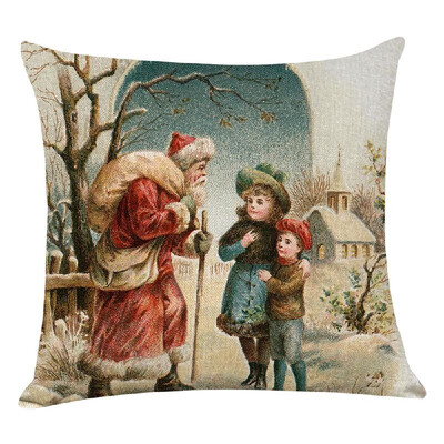 Christmas Series Cushion Pillow Cover Square Pillowcases Sofa Decoration 18 x 18 Inches
Christmas Series Cushion Pillow Cover Square Pillowcases Sofa Decoration 18 x 18 Inches