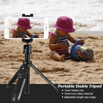 KINGJOY 2 In 1 Multifunctional Selfie Stick Mini Tripod with BT Remote Control Adjustable Phone Clip Clamp Mini Ballhead for iPhon
KINGJOY 2 In 1 Multifunctional Selfie Stick Mini Tripod with BT Remote Control Adjustable Phone Clip Clamp Mini Ballhead for iPhon