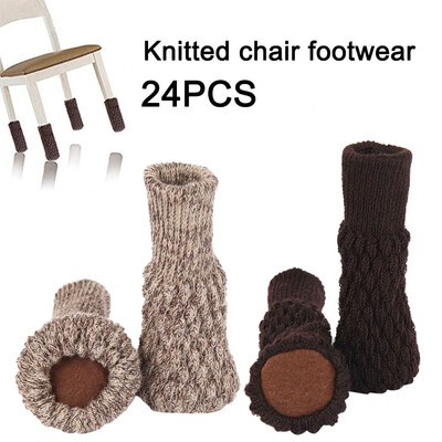 2448PCS Furniture Feet Cover Chair Leg Socks Knitting Table Foot Pad Non-Slip Floor Protector
2448PCS Furniture Feet Cover Chair Leg Socks Knitting Table Foot Pad Non-Slip Floor Protector