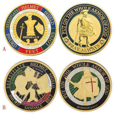 Guard The Soldiers Commemorative Coin God Armor Collection Of Commemorative Gifts No-currency Gift
Guard The Soldiers Commemorative Coin God Armor Collection Of Commemorative Gifts No-currency Gift