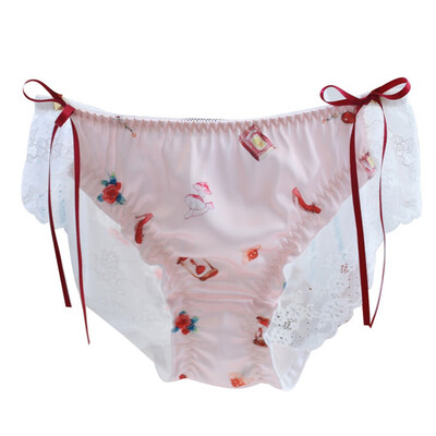 2019 Women Lingerie Panties Summer Lace Girl Panties Ribbon Waist Japanese Underwear Womens Printed Ribbon Ladies Briefs
2019 Women Lingerie Panties Summer Lace Girl Panties Ribbon Waist Japanese Underwear Womens Printed Ribbon Ladies Briefs