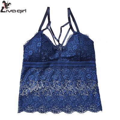 Camisole Bra Women Hollow Out Plus Size Wire Free Sexy Lace Bottoming Underwear Solid Color Bra Lingerie Camisole feminino
Camisole Bra Women Hollow Out Plus Size Wire Free Sexy Lace Bottoming Underwear Solid Color Bra Lingerie Camisole feminino