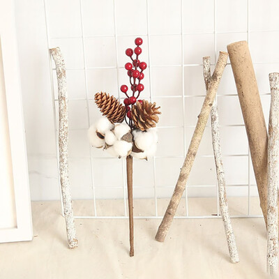 Artificial Floral Dried Cotton Stems&Fake Pinecones Berries Branch Farmhouse Wedding Party Decorations
Artificial Floral Dried Cotton Stems&Fake Pinecones Berries Branch Farmhouse Wedding Party Decorations