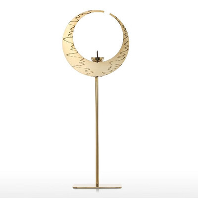 Tooarts Crescent Candlestick Small Stainless Steel Ornament Abstract Sculpture Practical Ornament Home Decor
Tooarts Crescent Candlestick Small Stainless Steel Ornament Abstract Sculpture Practical Ornament Home Decor