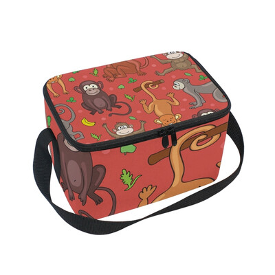 ALAZA Monkeys Bananas And Leaves Lunch Box Insulated Lunch Bag Large Cooler Tote Bagfor Men Women
ALAZA Monkeys Bananas And Leaves Lunch Box Insulated Lunch Bag Large Cooler Tote Bagfor Men Women