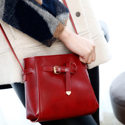 Messenger Bag For Women Vintage Solid Color PU Leather Bucket Bag Casual Crossbody Shoulder Bags For Female
Messenger Bag For Women Vintage Solid Color PU Leather Bucket Bag Casual Crossbody Shoulder Bags For Female