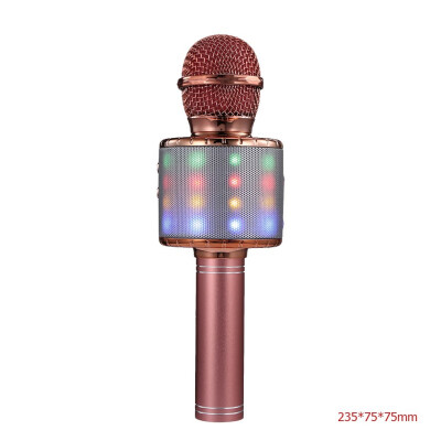 4 in 1 Portable Wireless Karaoke Microphone for Bluetooth Mic Speaker Player Selfie Function for iPhone for Android
4 in 1 Portable Wireless Karaoke Microphone for Bluetooth Mic Speaker Player Selfie Function for iPhone for Android