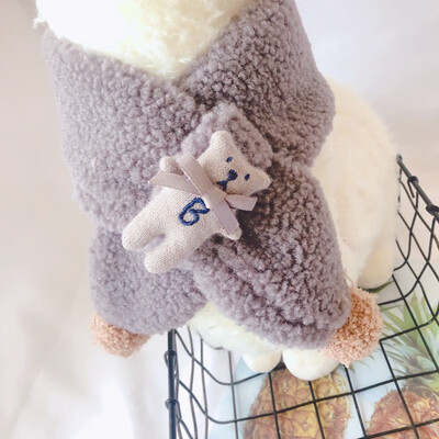 Warm Children Unisex Autumn Winter Fashion Casual All-match Warm Cute Plush Bear Decoration Lambskin Scarf
Warm Children Unisex Autumn Winter Fashion Casual All-match Warm Cute Plush Bear Decoration Lambskin Scarf
