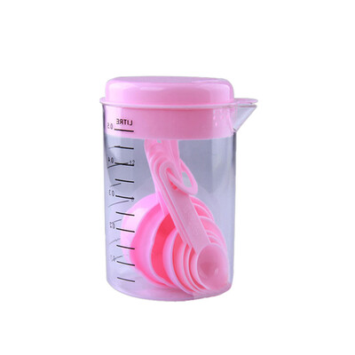 Toponeto 7 PcsSet BluePink Plastic Measuring Cup Kitchen Measuring Tools Spoons Sets
Toponeto 7 PcsSet BluePink Plastic Measuring Cup Kitchen Measuring Tools Spoons Sets