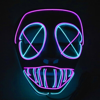 The Purge LED Light Up PVC el Party Mask Halloween Decorative Masks Glow Party Favors Supplies
The Purge LED Light Up PVC el Party Mask Halloween Decorative Masks Glow Party Favors Supplies