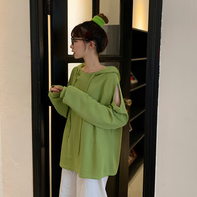 Womens Lovely Casual Off-the-shoulder Hooded Sweatshirt Long Sleeve Loose Solid Color Korean kpop Hoodie Hip Hop Tracksuit
Womens Lovely Casual Off-the-shoulder Hooded Sweatshirt Long Sleeve Loose Solid Color Korean kpop Hoodie Hip Hop Tracksuit