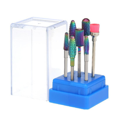 7pcs Nail Polishing Head Nail Drill Bits Cuticle Cleaner Dust Drill Brush Rotary Polishing Nail Grinding Heads Nail Salon Tools
7pcs Nail Polishing Head Nail Drill Bits Cuticle Cleaner Dust Drill Brush Rotary Polishing Nail Grinding Heads Nail Salon Tools