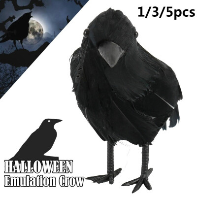 2019 Hot Sale Spooky Black Feathered Lifelike Scary Halloween Raven Crow Prop Decor for Garden
2019 Hot Sale Spooky Black Feathered Lifelike Scary Halloween Raven Crow Prop Decor for Garden