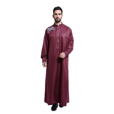 Multicolor Button Printing Saudi Thobe Men Galabeya Thoub Abaya Robe Dishdasha Arabic Kaftan Muslim Cloth Of Men S1
Multicolor Button Printing Saudi Thobe Men Galabeya Thoub Abaya Robe Dishdasha Arabic Kaftan Muslim Cloth Of Men S1