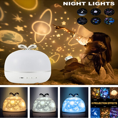 Colorful New with Music 6 Starry Patterns LED Rotating Projector Starry Night Lamp Star Sky Projection
Colorful New with Music 6 Starry Patterns LED Rotating Projector Starry Night Lamp Star Sky Projection