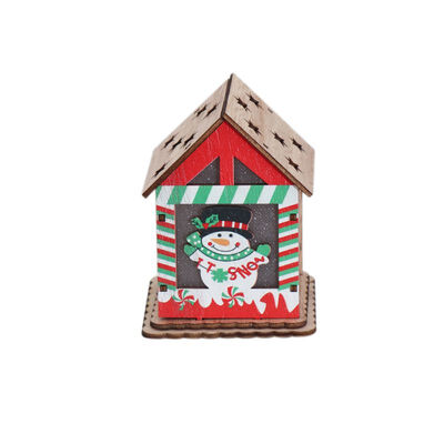 Colorful Christmas Wooden House With Lights Christmas Luminous Ornament Xmas Tree Hanging Decoration Children Gift
Colorful Christmas Wooden House With Lights Christmas Luminous Ornament Xmas Tree Hanging Decoration Children Gift