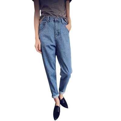 Zipper Harem Pants Jeans Women Loose Casual High Waist Cowboy Long Pants Denim Streetwear
Zipper Harem Pants Jeans Women Loose Casual High Waist Cowboy Long Pants Denim Streetwear