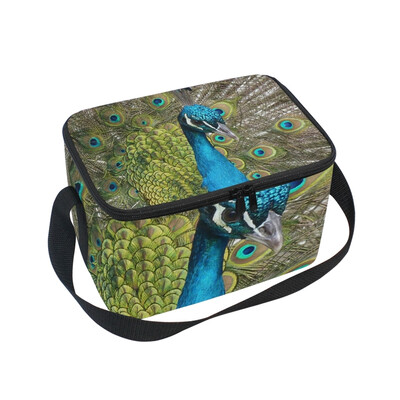ALAZA Lunch Box Insulated Peacock Animal Lunch Bag Large Cooler Tote Bagfor Men Women
ALAZA Lunch Box Insulated Peacock Animal Lunch Bag Large Cooler Tote Bagfor Men Women