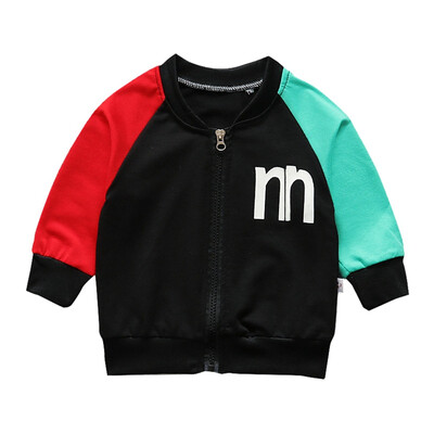 Baby Boy Cotton Sweatshirt Outerwear Alphabet Print Casual Zipper Patchwork Color Sweatshirt Kids Coat Outfits
Baby Boy Cotton Sweatshirt Outerwear Alphabet Print Casual Zipper Patchwork Color Sweatshirt Kids Coat Outfits