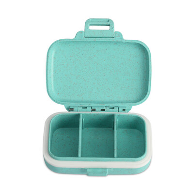 Shouxi wheat straw kit mini small box portable box medicine box one week travel portable pills pills medicine box JD-SY-20 blue
Shouxi wheat straw kit mini small box portable box medicine box one week travel portable pills pills medicine box JD-SY-20 blue