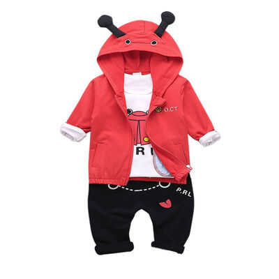 3 Sets Of Baby Clothes Set Autumn Cute Cartoon Baby Long Sleeve Trousers Jacket Three-Piece Kid Baby Clothes Set
3 Sets Of Baby Clothes Set Autumn Cute Cartoon Baby Long Sleeve Trousers Jacket Three-Piece Kid Baby Clothes Set