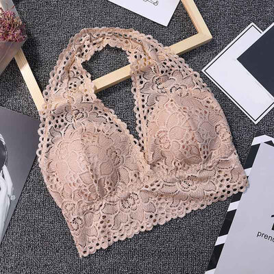 Sexy Detachable Chest Pad Lace Print Patchwork Camisole Women Deep V-Neck Solid Color Halter Sleeveless Ladies Underwear
Sexy Detachable Chest Pad Lace Print Patchwork Camisole Women Deep V-Neck Solid Color Halter Sleeveless Ladies Underwear