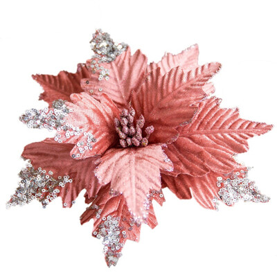 Home Decoration 25cm Handmade Sequined Velvet Artificial Dried Flower Christmas Home Party Decoration
Home Decoration 25cm Handmade Sequined Velvet Artificial Dried Flower Christmas Home Party Decoration