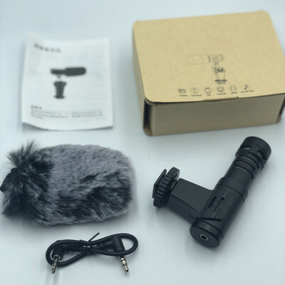 MIC-06 Microphone 35mm Audio Cable Hypercardioid Microphone Camcorder Vlog Recording Mic For SonyNikon DSLR Cameras
MIC-06 Microphone 35mm Audio Cable Hypercardioid Microphone Camcorder Vlog Recording Mic For SonyNikon DSLR Cameras