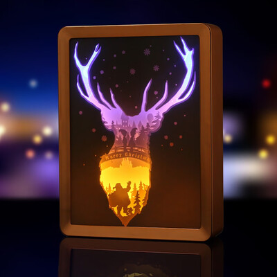 〖Follure〗Couple Photographic Paper Sculpture Lamp DIY Creative Nightscape USB PowerSupply
〖Follure〗Couple Photographic Paper Sculpture Lamp DIY Creative Nightscape USB PowerSupply