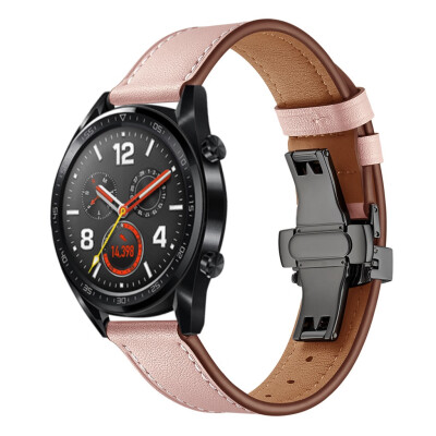 〖Follure〗Black Butterfly buckle Leather Wrist Watch Strap Band For Huawei GT Watch 22mm
〖Follure〗Black Butterfly buckle Leather Wrist Watch Strap Band For Huawei GT Watch 22mm