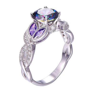 Fashion Silver Color Ring Purple AAA Zircon Jewelry For Women Engagement Wedding Gift bague bijoux Size 5 6 7 8 9 10
Fashion Silver Color Ring Purple AAA Zircon Jewelry For Women Engagement Wedding Gift bague bijoux Size 5 6 7 8 9 10