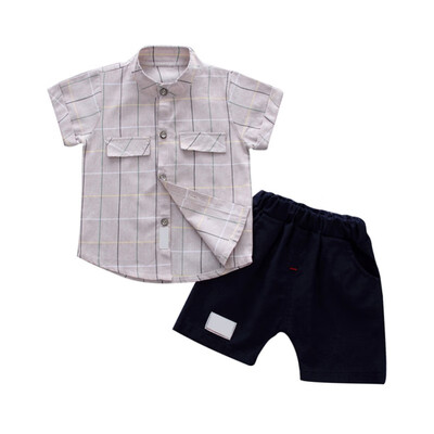 Baby Boy Clothes Set Palytoday Plaid Shirt Top Black Shorts Baby Clothes Set Summer 3 Colors Kids Clothes
Baby Boy Clothes Set Palytoday Plaid Shirt Top Black Shorts Baby Clothes Set Summer 3 Colors Kids Clothes