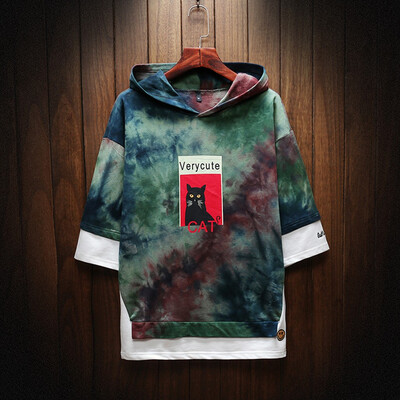 Toponeto Mens Summer New Style Fashion Printed Tie-Dyed Fake Two Blouse Comfortable Top
Toponeto Mens Summer New Style Fashion Printed Tie-Dyed Fake Two Blouse Comfortable Top