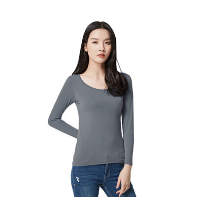 Autumn Spring Cotton Padded Thermal Top Women Cup inside Soft Cozy Basic Underwear Tops Female Long Sleeve Warm Night Wear 2018
Autumn Spring Cotton Padded Thermal Top Women Cup inside Soft Cozy Basic Underwear Tops Female Long Sleeve Warm Night Wear 2018