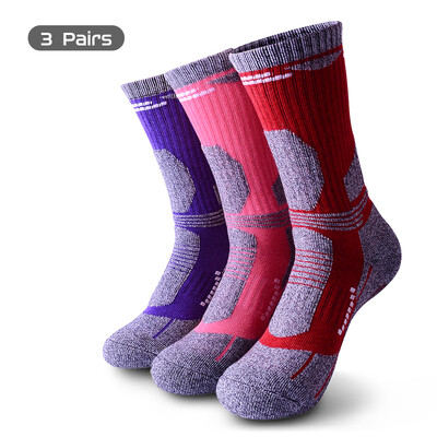 3 Pairs Men Women Thermal Moisture-wicking Breathable Socks for Outdoor Activities Climbing Mountains Skiing Hiking Camping
3 Pairs Men Women Thermal Moisture-wicking Breathable Socks for Outdoor Activities Climbing Mountains Skiing Hiking Camping