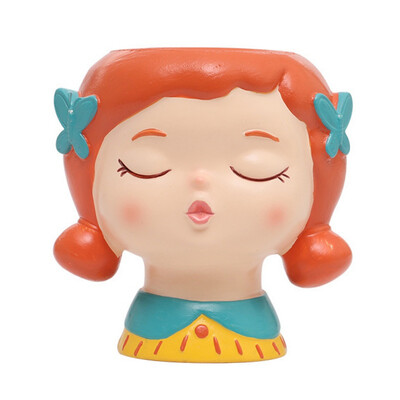 Novel Enamel Flowerpot Cartoon Girl Succulent Plant Flowerpot Desk Handicraft Bonsai Flower Pot Home Decoration Accessories
Novel Enamel Flowerpot Cartoon Girl Succulent Plant Flowerpot Desk Handicraft Bonsai Flower Pot Home Decoration Accessories